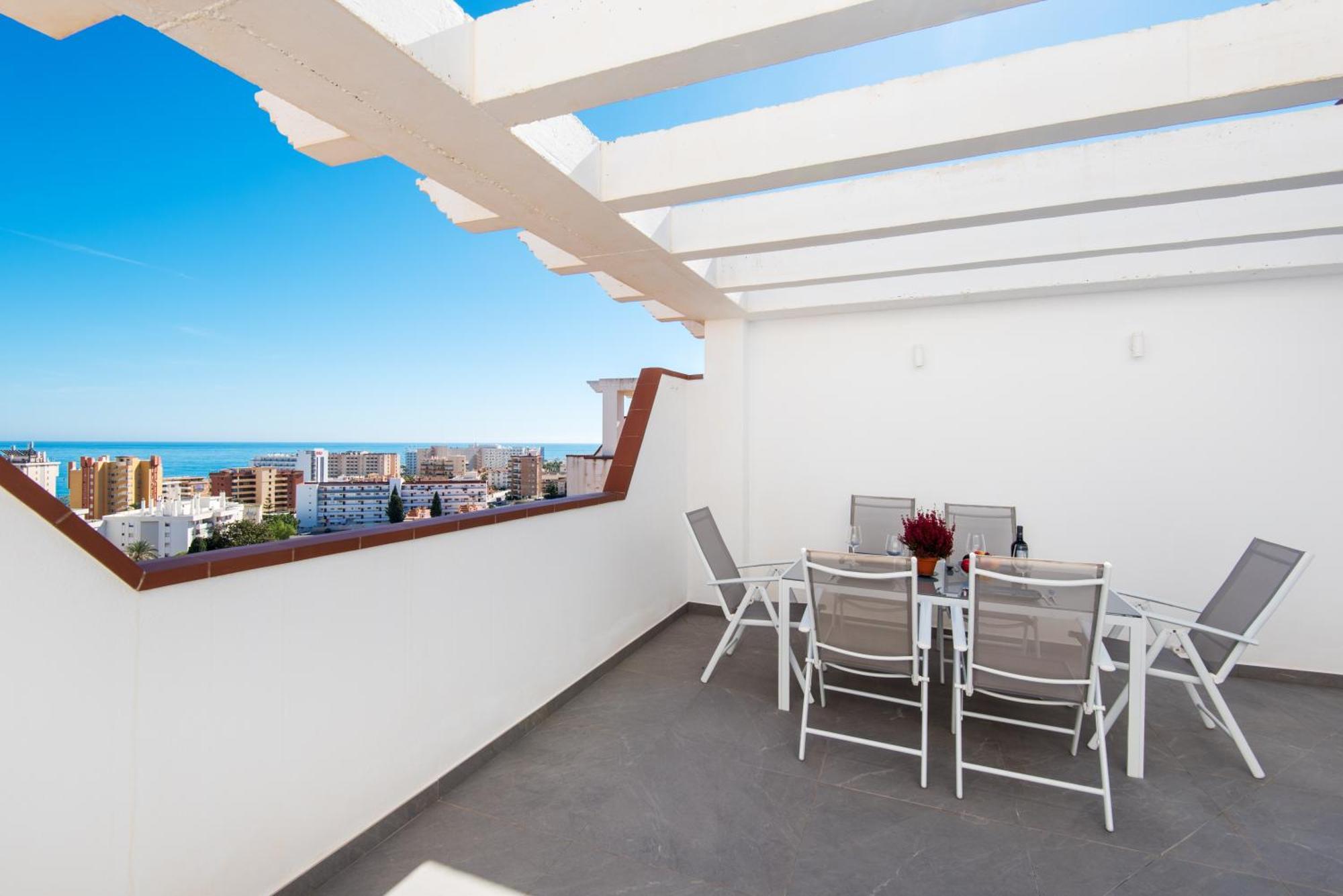 Sea View And 350M To The Beach Torremolinos Exterior foto